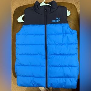 Brand New without tags. Boys Puma Vest Size Medium 10/12